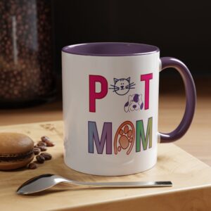 Pet Mom Mug With Color Inside | 11oz - 15oz