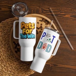 Pet Dad Stainless Steel Travel Mug | 25oz - 40oz