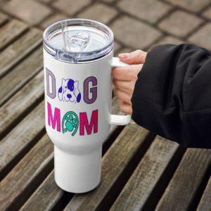 Dog Mom Stainless Steel Travel Mug | 25oz - 40oz