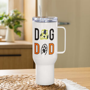 Dog Dad Stainless Steel Travel Mug | 25oz - 40oz