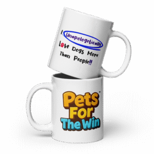 Unapologetically Love Dogs | White Glossy Mug | 11oz - 15oz